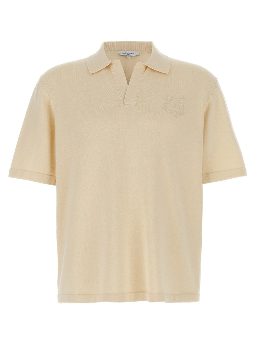 Maison Kitsuné 'Bold Fox Head' Polo Shirt