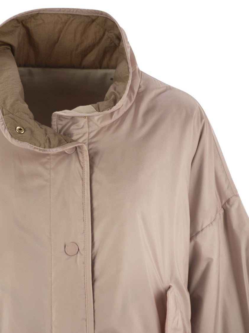 Max Mara Ronco - Reversible Jacket In Drip-Proof Canvas