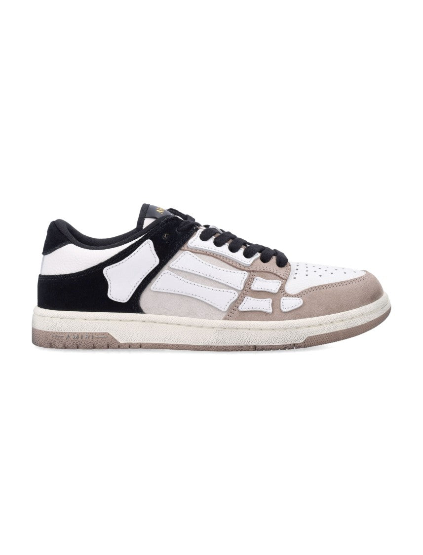 Amiri Distressed Skel Low-Top Sneakers