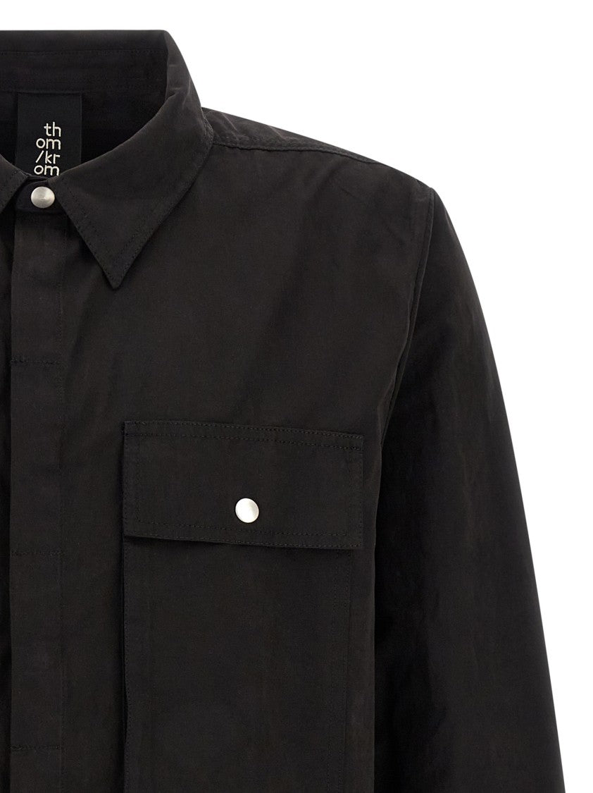 Thom Krom Peach Hand Shirt