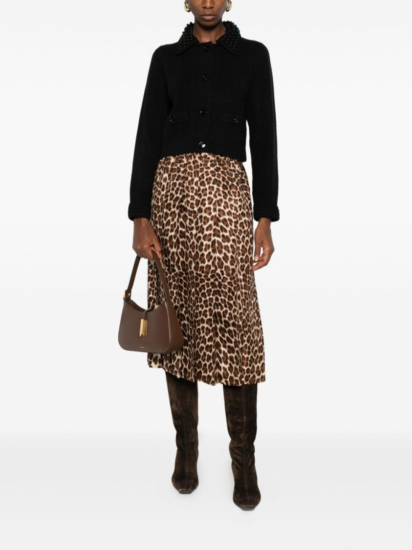 Pinko Cropped Black Tailored Jacket