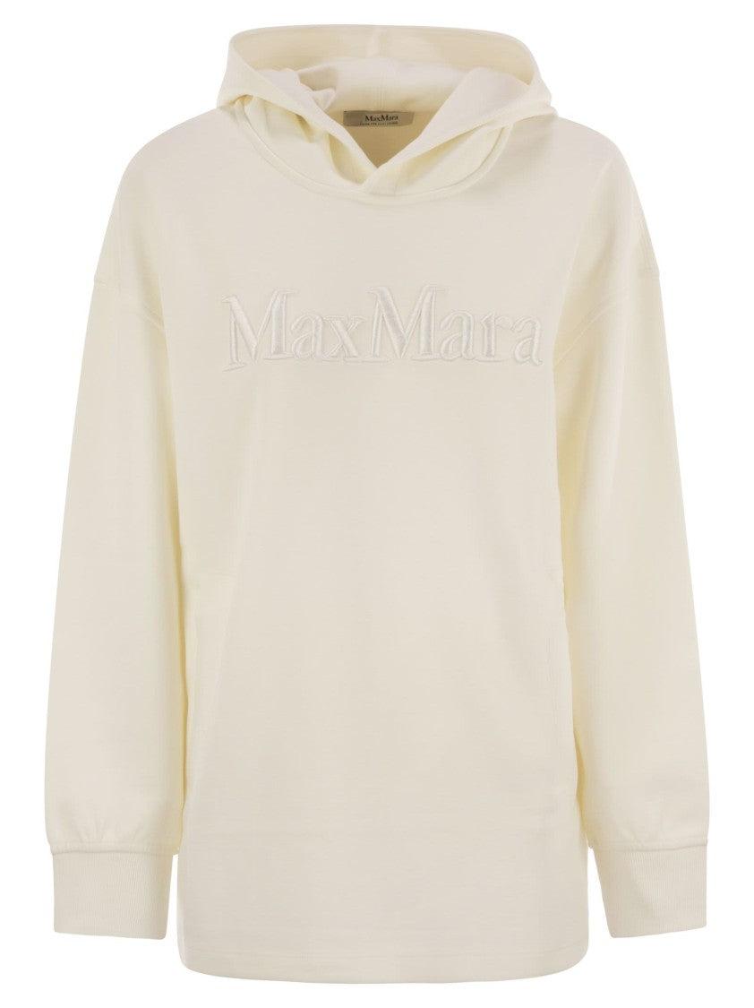 Max Mara Visiera - Sweatshirt Over In Cotton Jersey