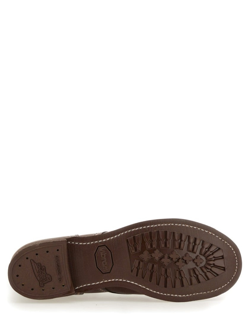 Red Wing Classic Brown Leather Lace-Up Boots