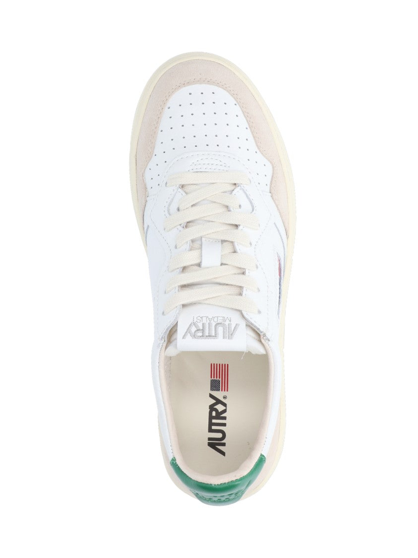Autry Low-Top Sneakers With Leather And Suede Accents