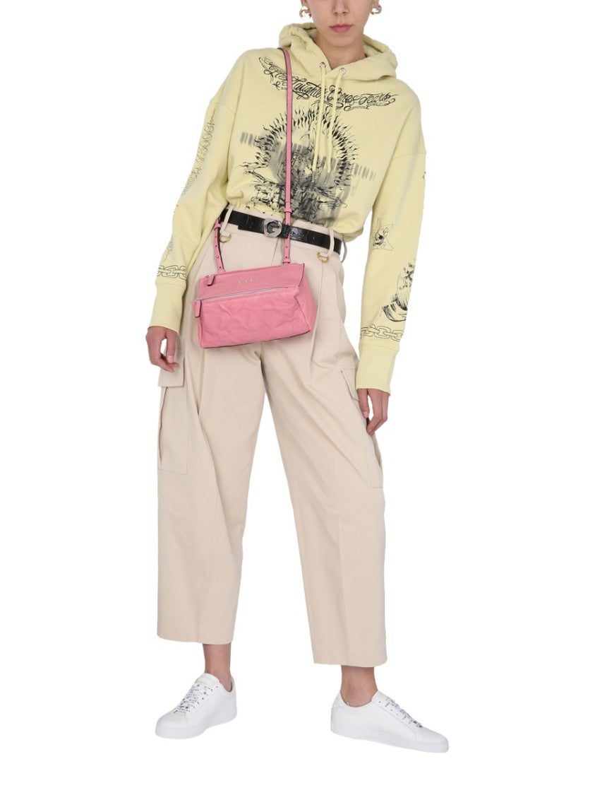 Givenchy Artistic Oversize Sweatshirt With Drawstring Hood