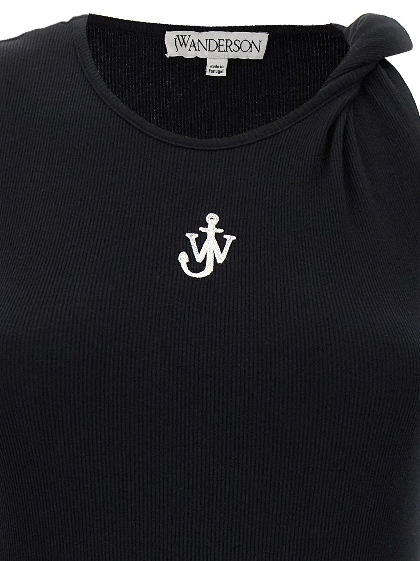 J. W. Anderson Logo Ribbed Dress