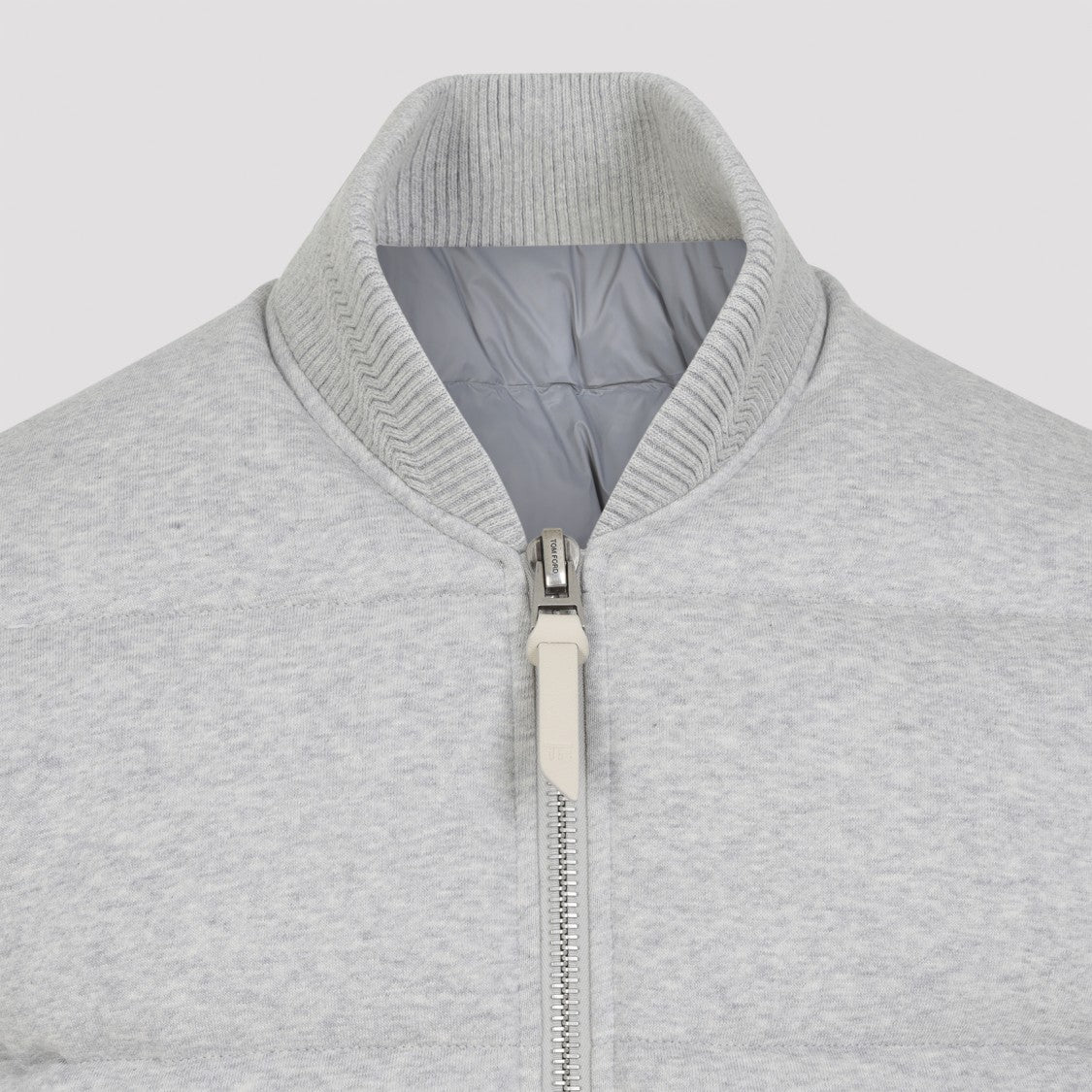 Tom Ford Gray Padded Cotton Gilet