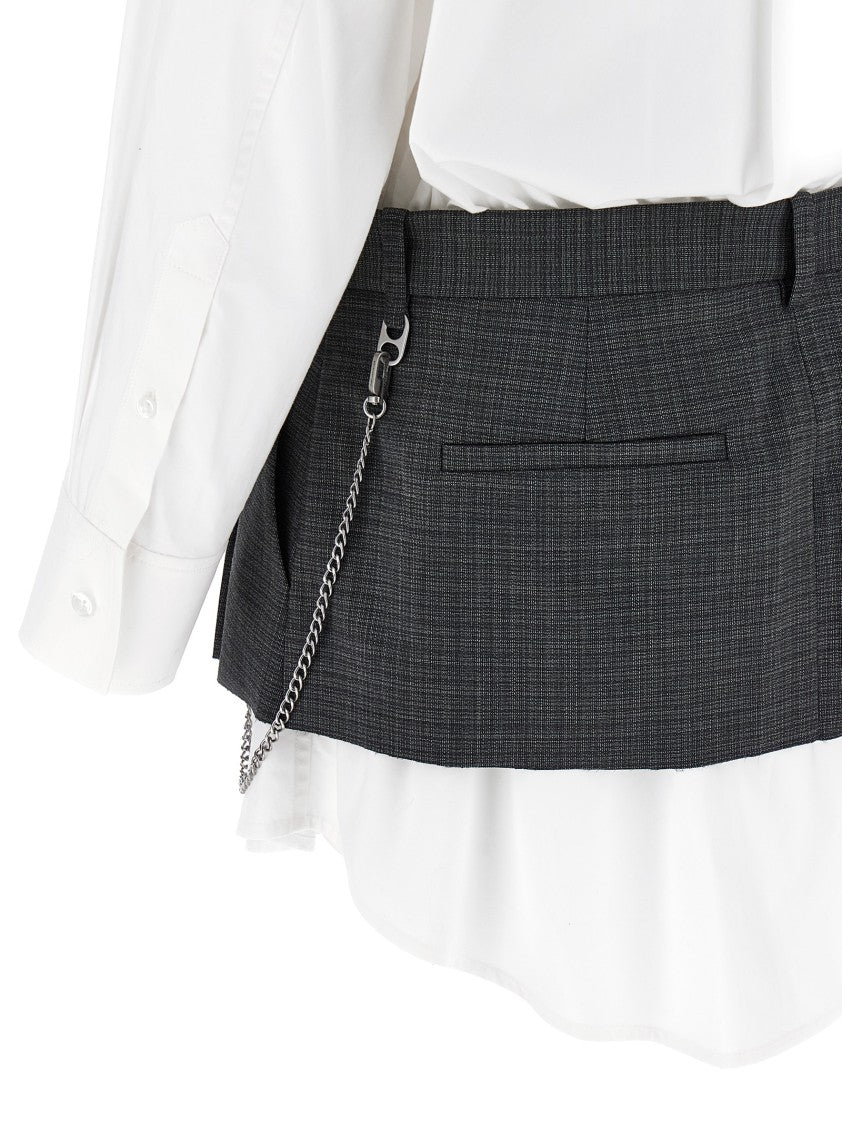 Alexander Wang Pre-Styled Shirt Dress W Chain' Dress