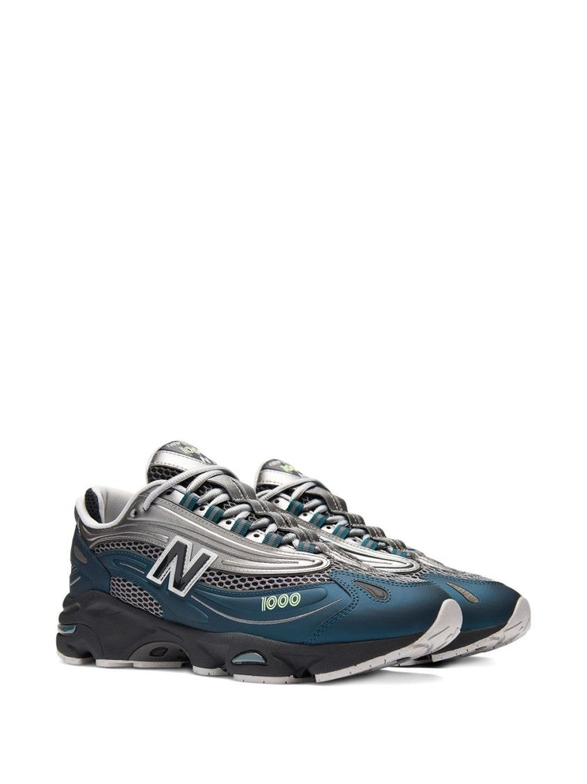 New Balance Lace-Up Sneakers With Sole And Dynamic Design