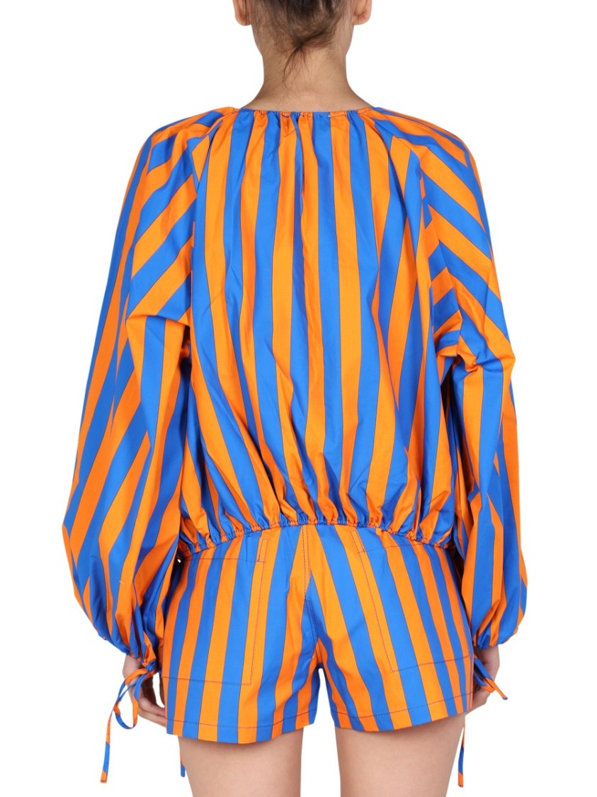 Sunnei Striped Pattern Shirt