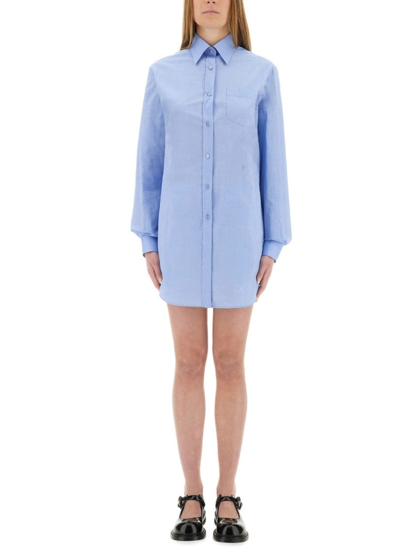 Moschino Poplin Chemise Jumpsuit