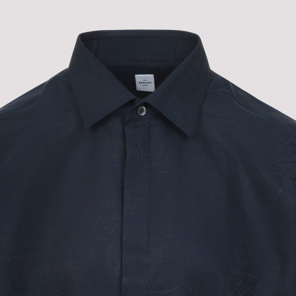Berluti Silk Blend Tailored Shirt
