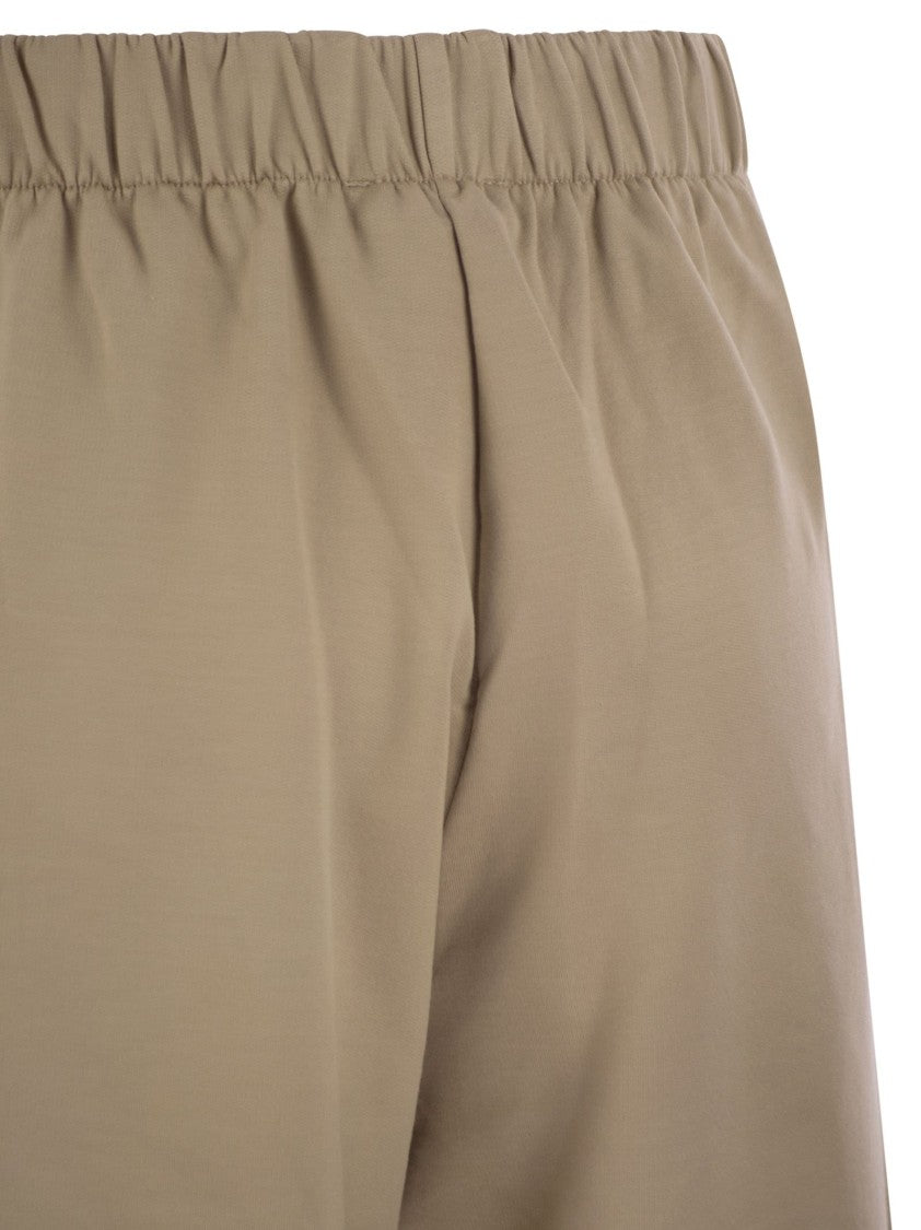 Max Mara Filovia - Silk And Cotton Fleece Trousers