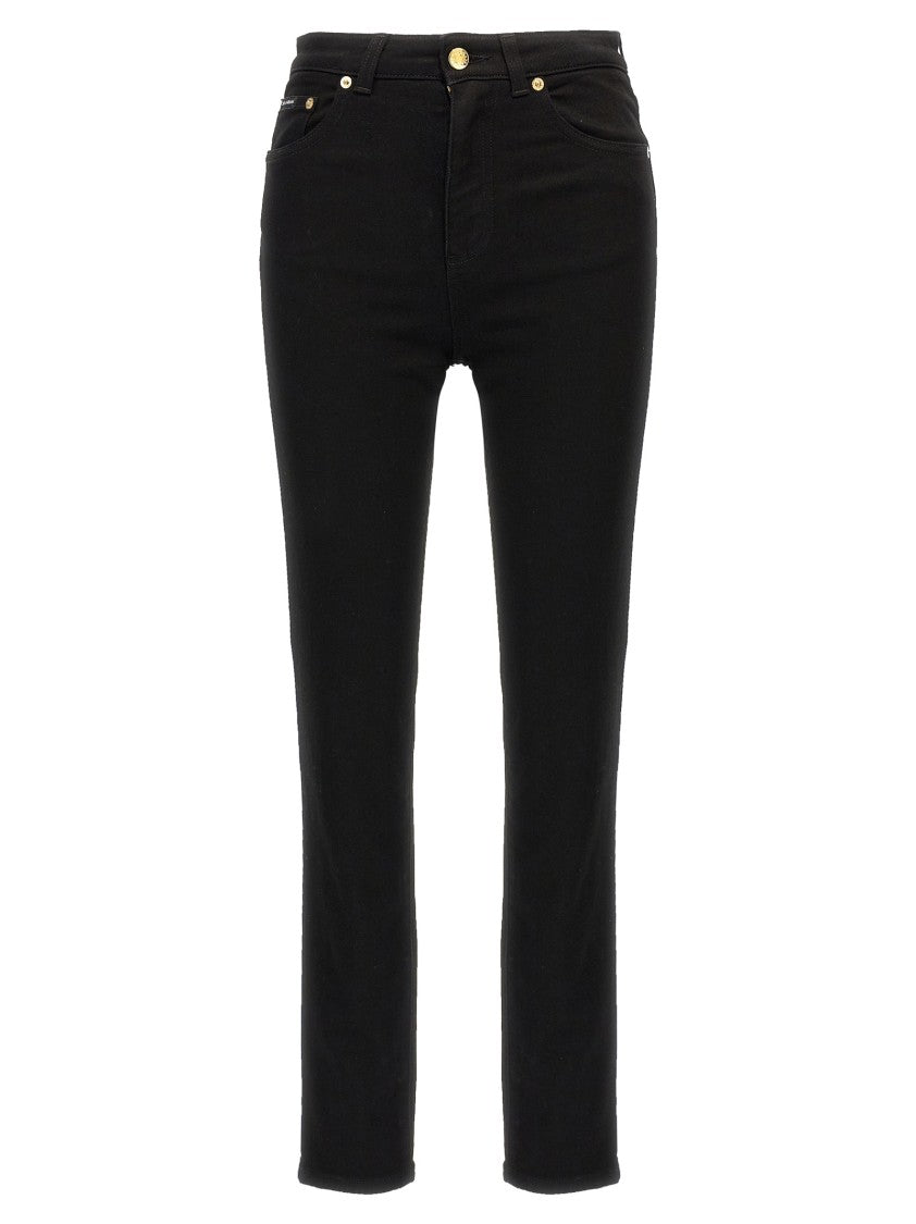 Dolce & Gabbana Slim Fit Five-Pocket Denim Jeans