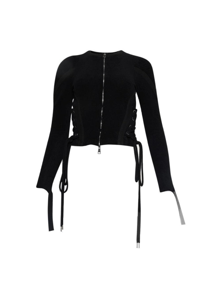 Natasha Zinko Towelled Muscle Top Black
