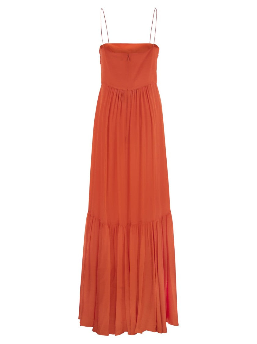 Max Mara Pioppo - Draped Georgette Dress