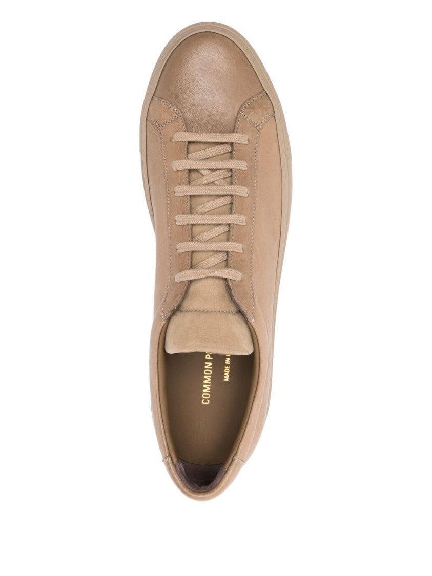 Common Projects Grigio Vitello Leather Sneakers