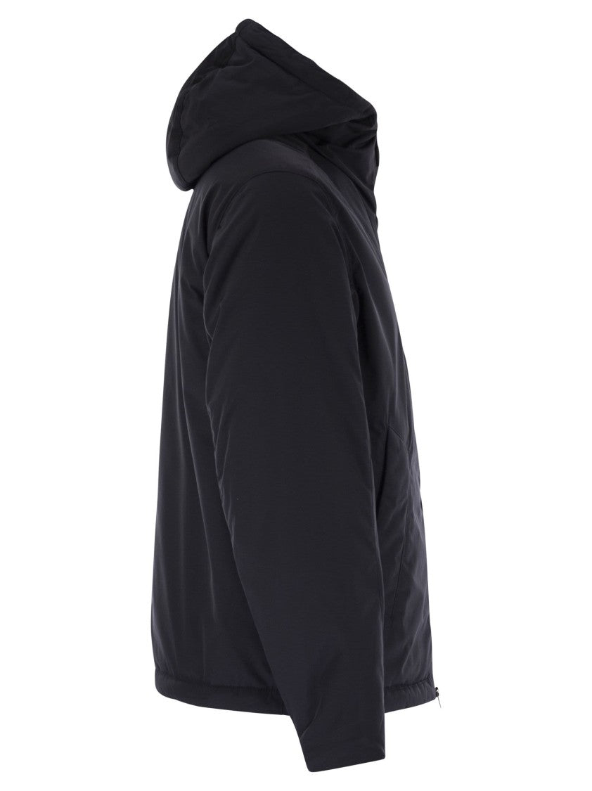 Stone Island Padded Jacket With Hood And Drip-Proof