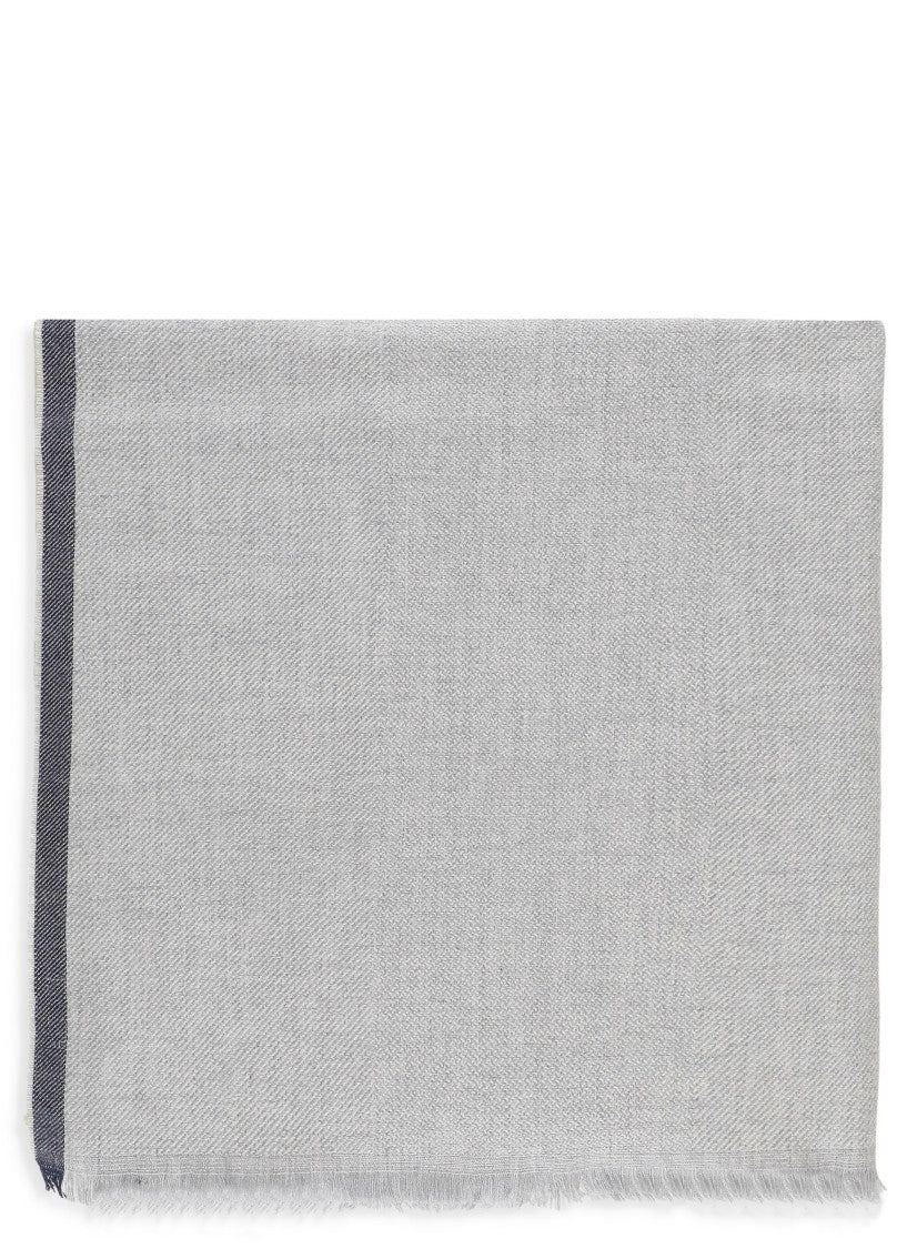 Brunello Cucinelli Cashmere And Wool Scarf