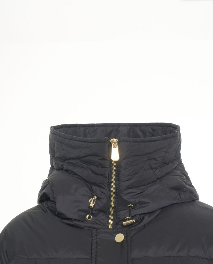 Pinko Cropped Quilted Puffer Jacket