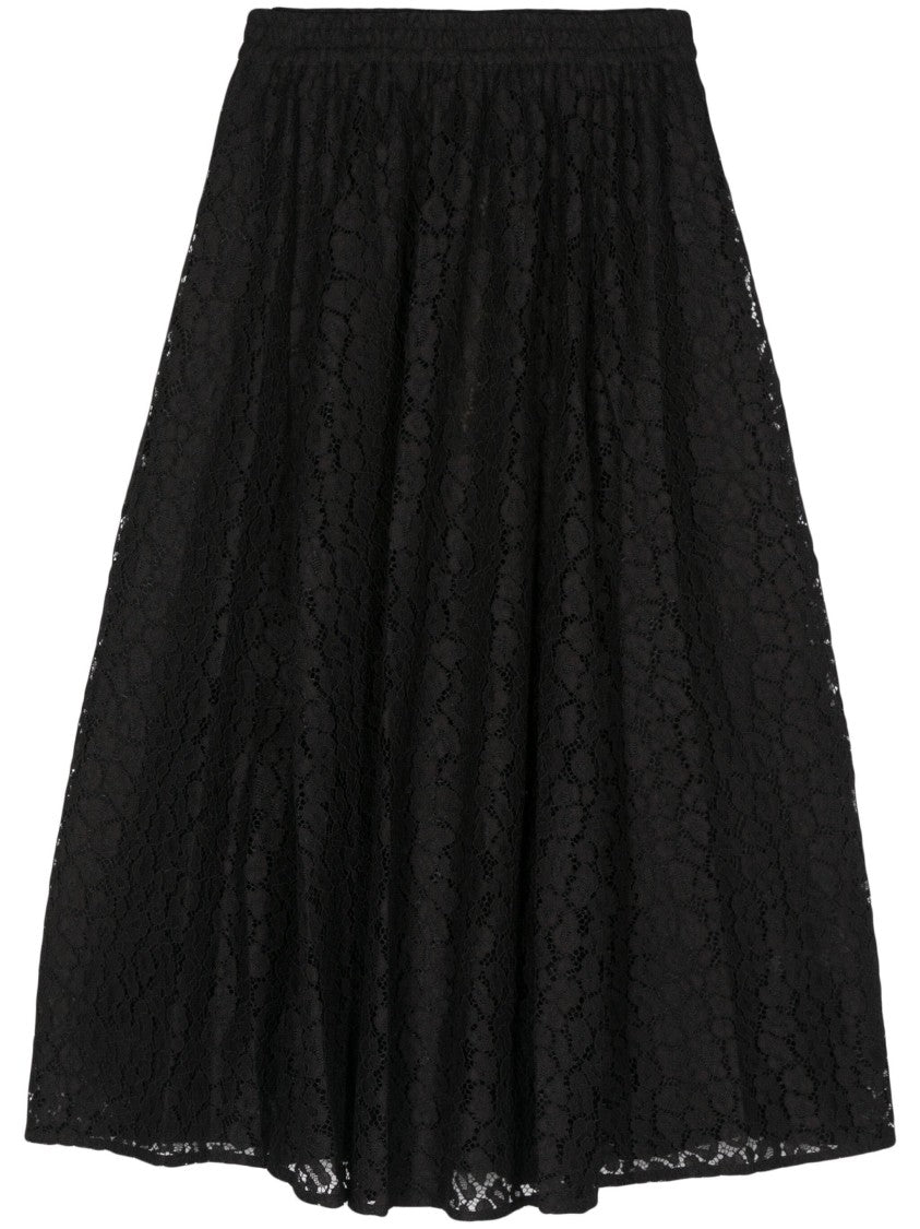 Michael Kors Cheetah Pull On Skirt