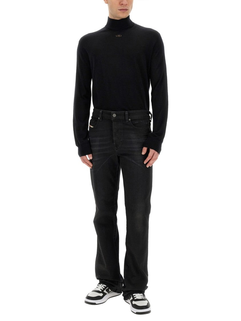 Diesel High Neck Knit Jersey