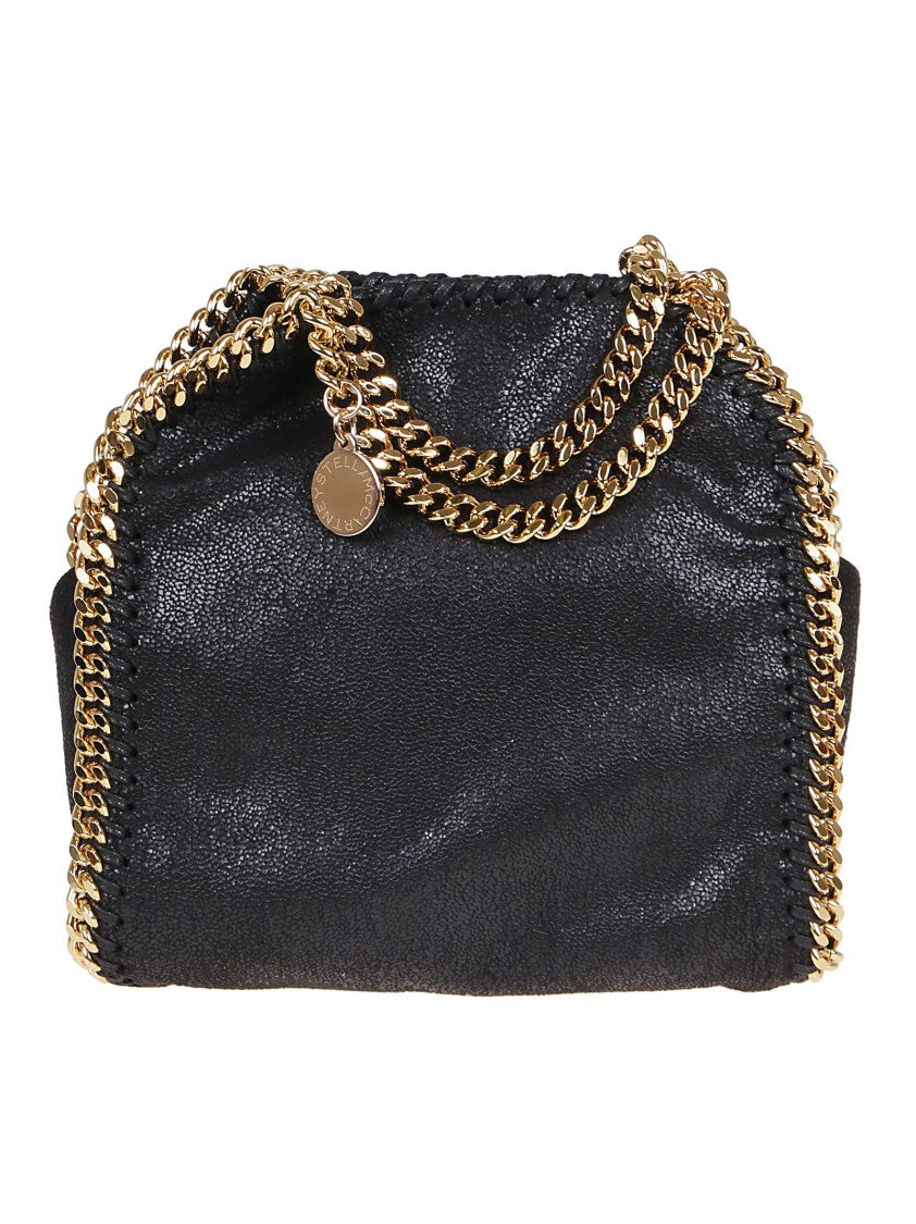 Stella Mccartney Tiny Tote Eco Shaggy Deer W/Gold Color Chain