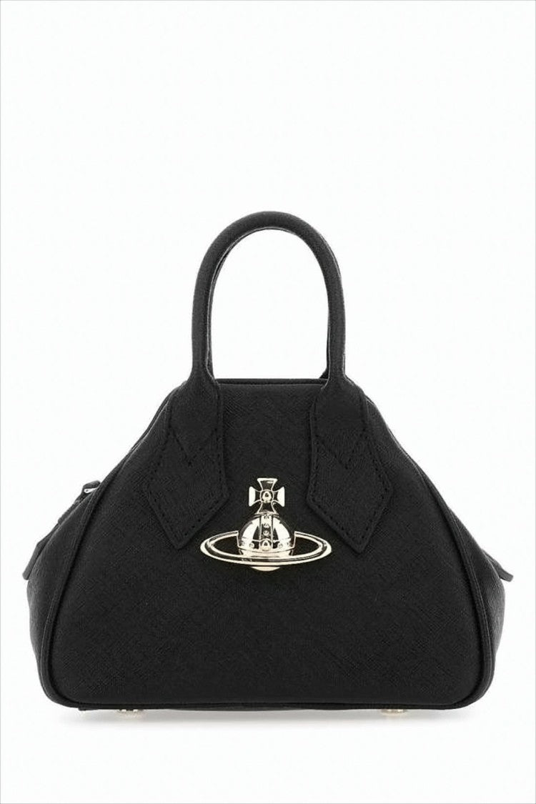 Vivienne Westwood Triangular Silhouette Leather Tote Bag