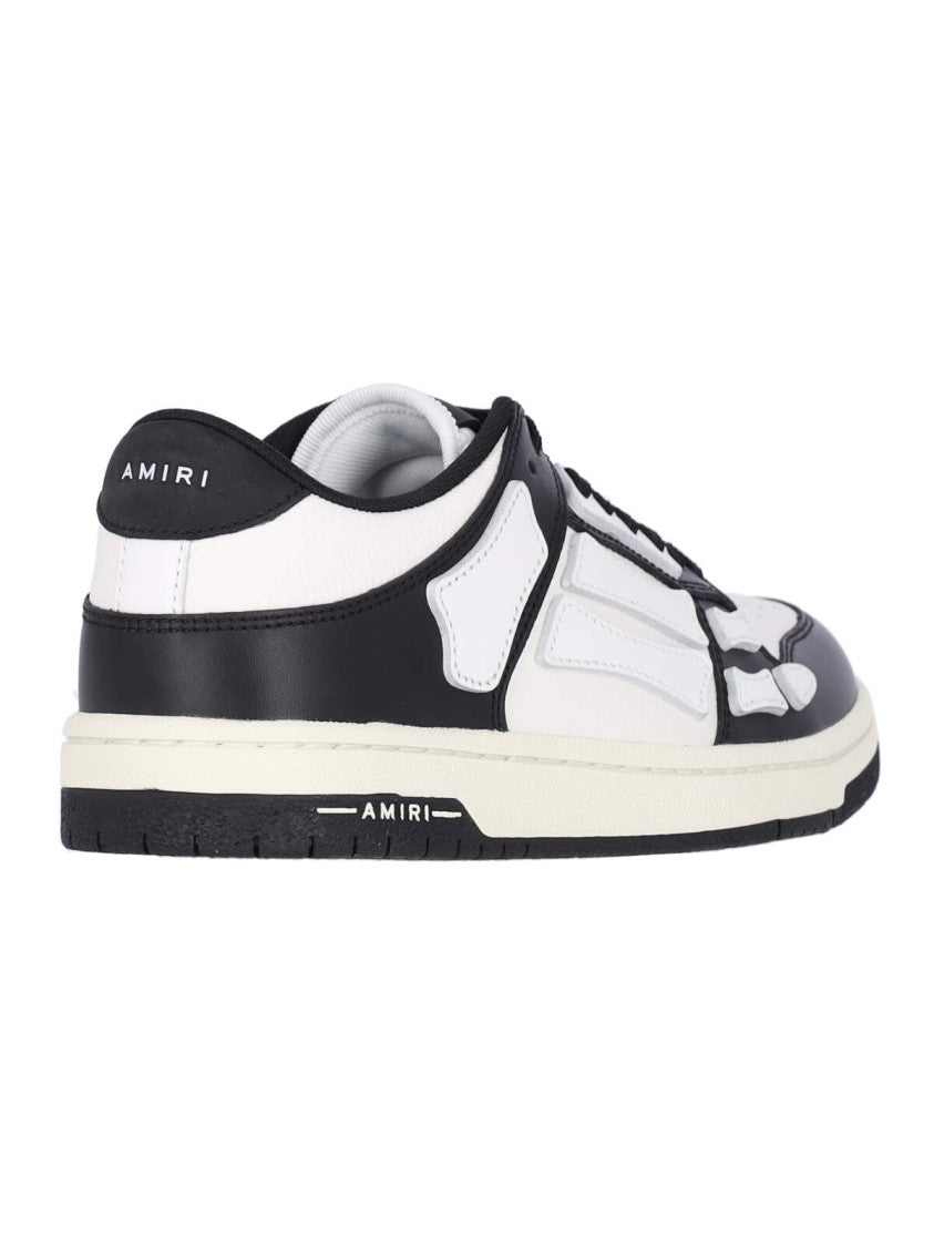 Amiri "Skel" Low-Top Sneakers – Black