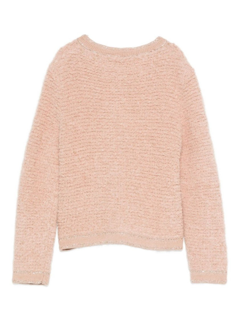 Dexterior Knitted Cardigan With Decorative Buttons