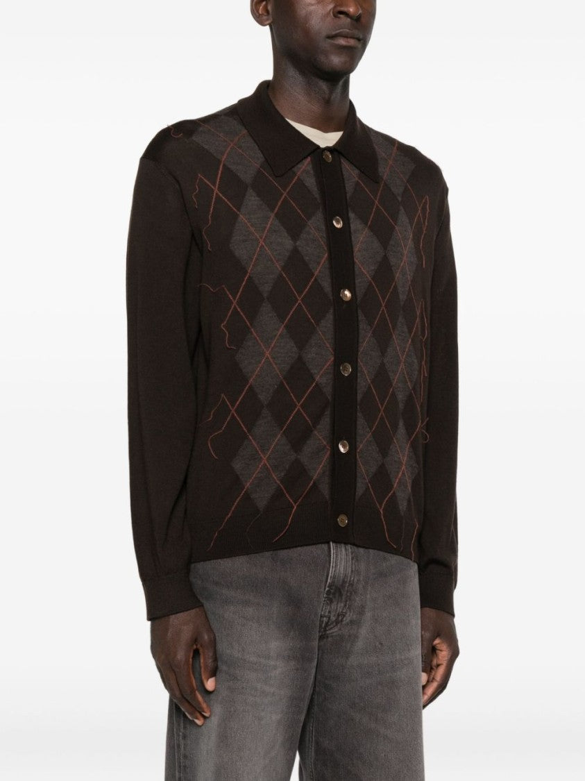 Our Legacy Evening Knitted Polo Shirt