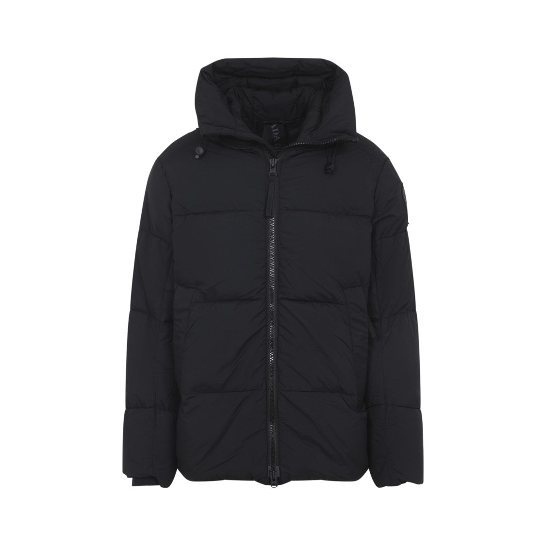Canada Goose Feather Down Puffer Jacket With High Collar