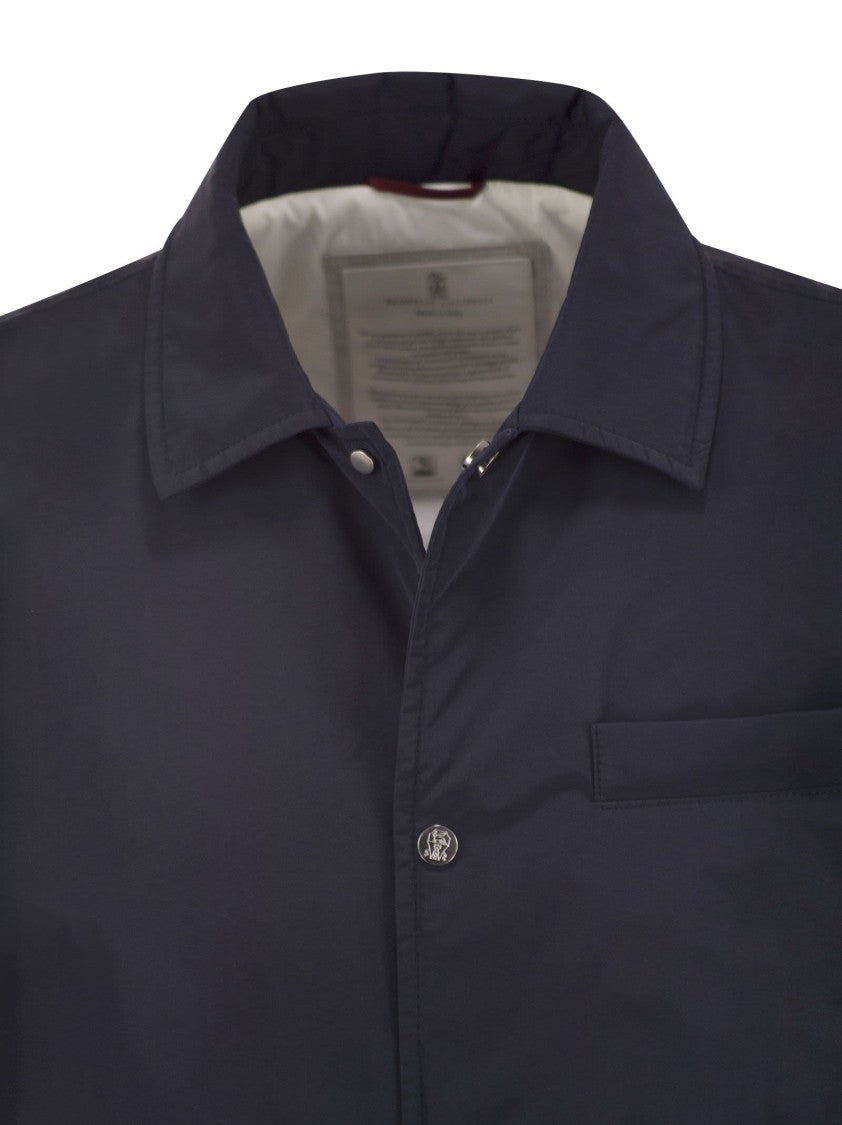 Brunello Cucinelli Water-Repellent Microfibre Sleeveless Jacket