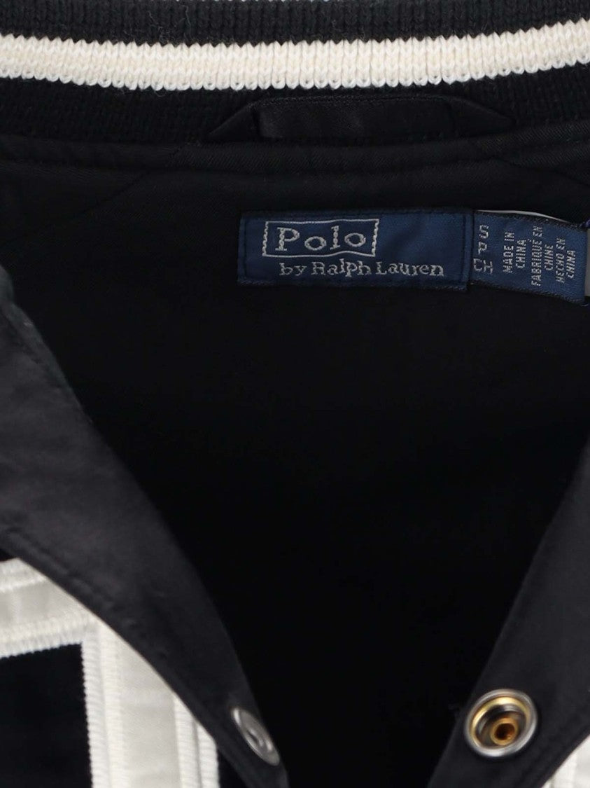 Polo Ralph Lauren Satin Bomber Jacket With Contrast Details