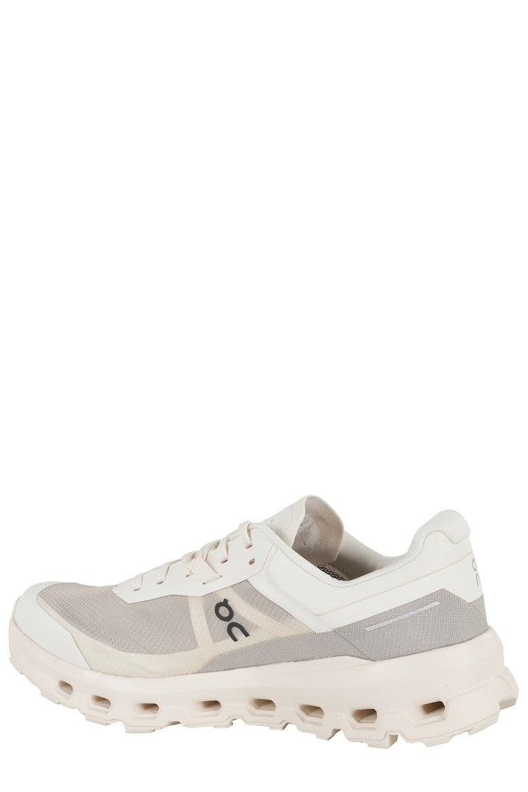 On Running Breathable Cream Dessert Sneakers With Missiongrip Sole