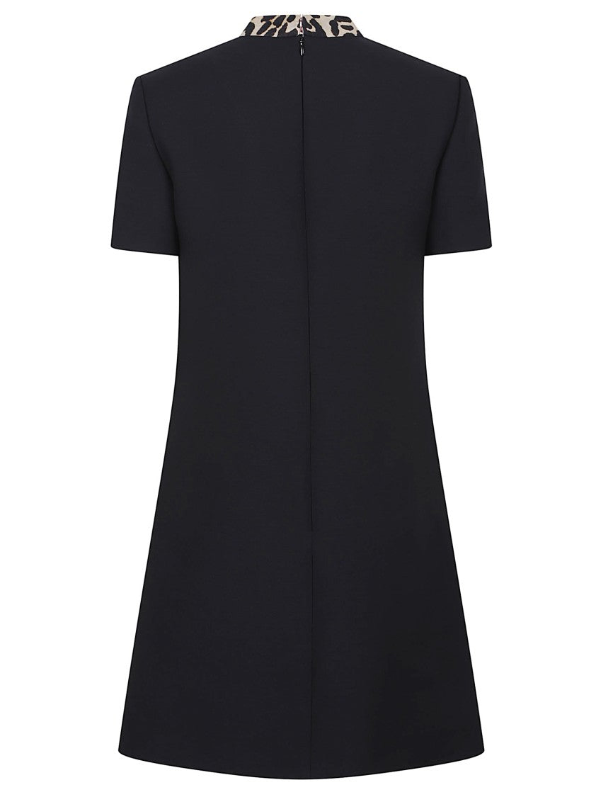 Valentino Garavani Structured Mini Crepe Couture Dress