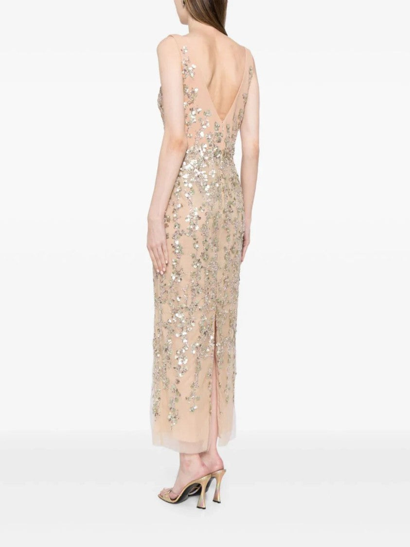 Saiid Kobeisy Tulle Dress, Straight Fit Dress