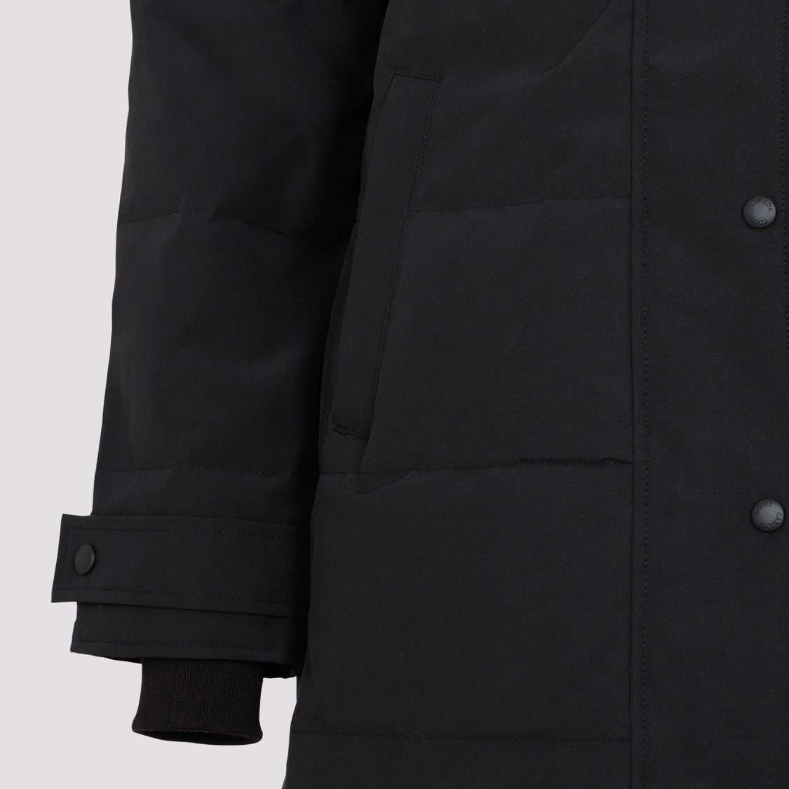 Canada Goose Black Shelburne Parka Jacket