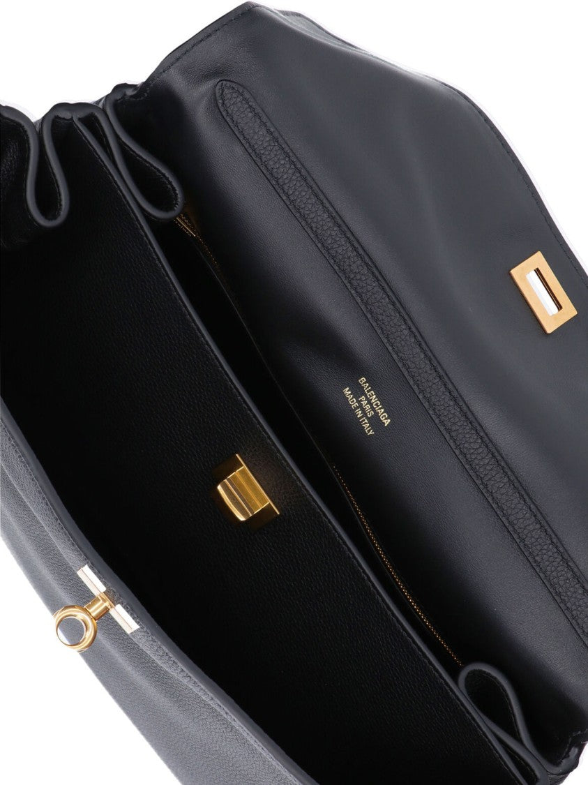Balenciaga "Rodeo" Medium Bag – Black Calfskin