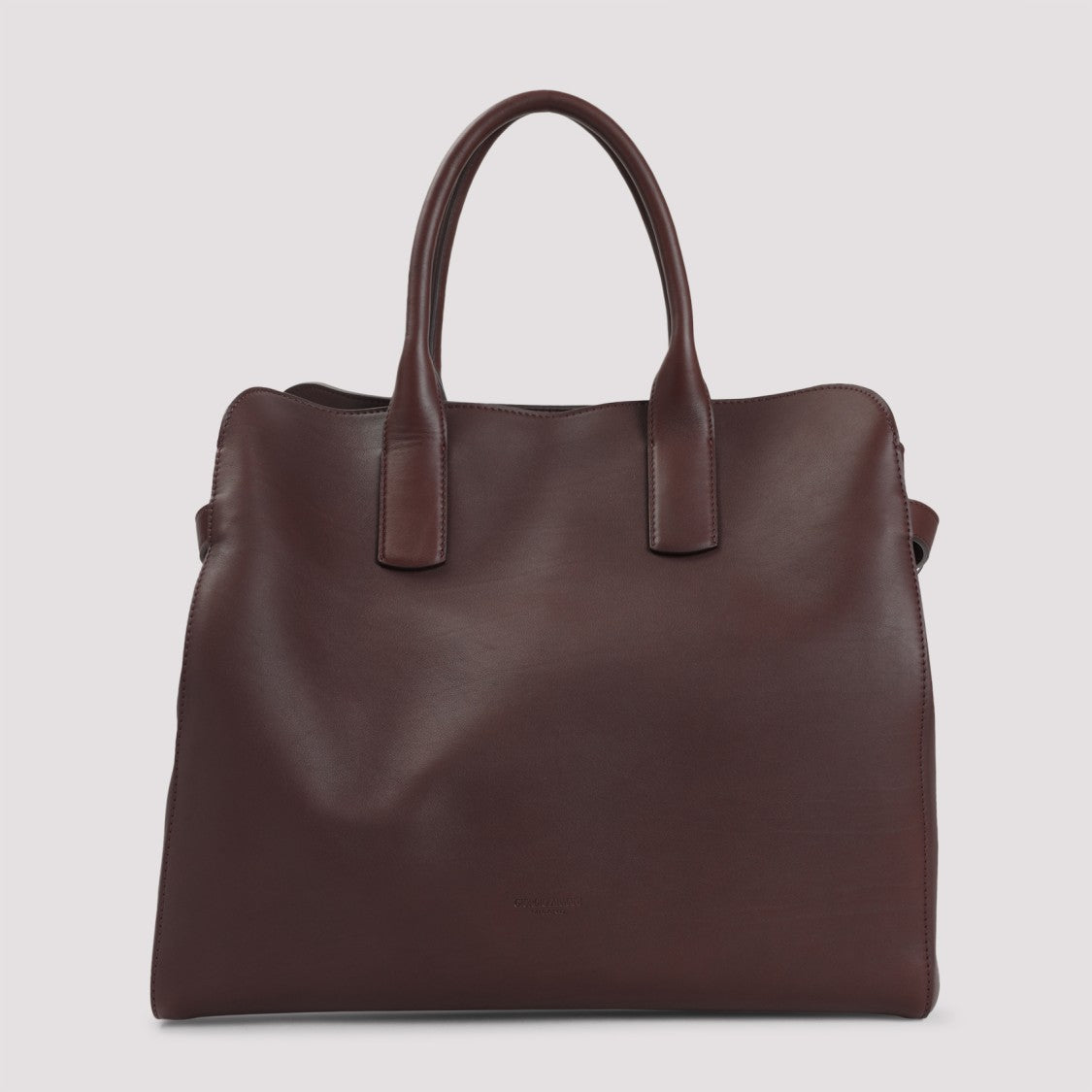 Giorgio Armani Red Calf Leather Shoulder Bag
