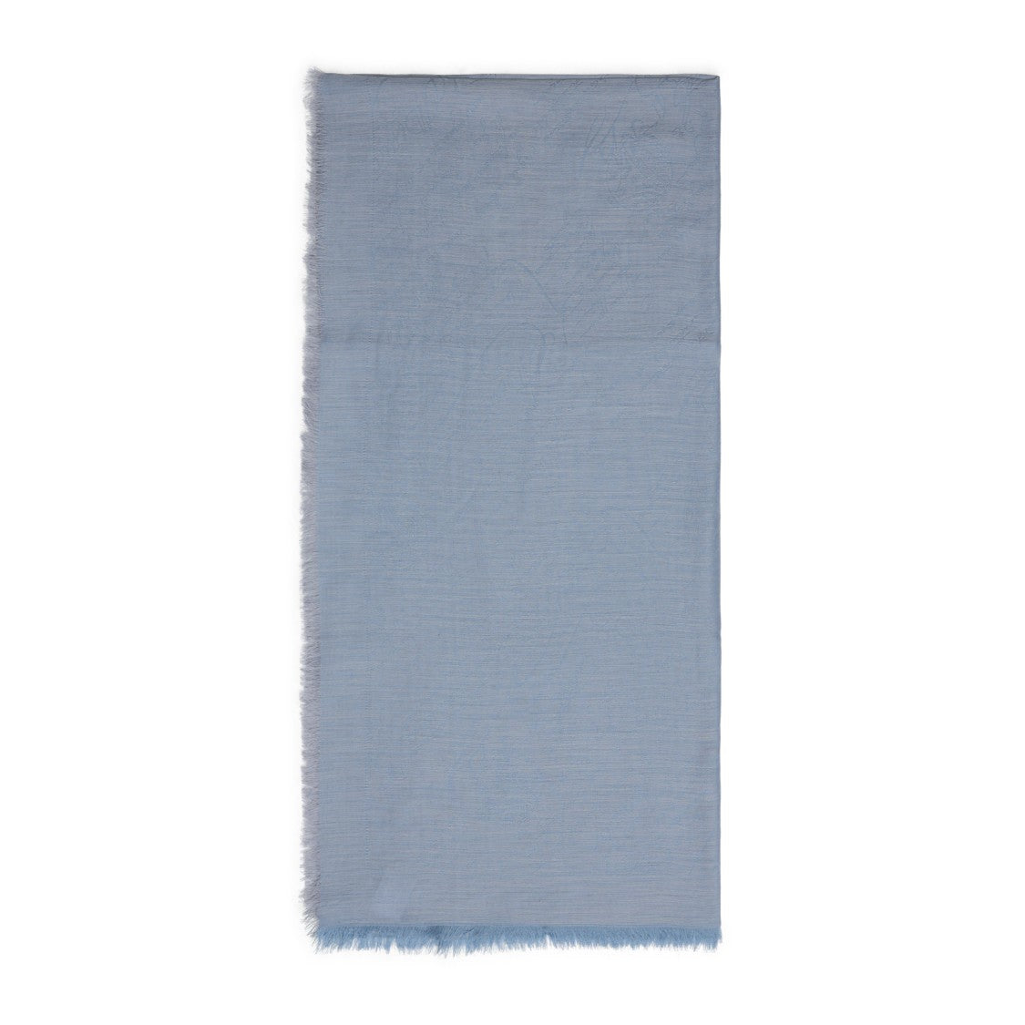 Berluti Light Blue Cashmere Scarf
