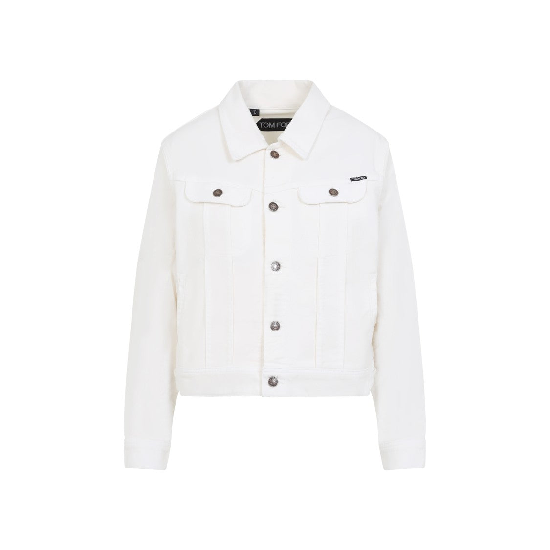 Tom Ford Fitted White Denim Jacket