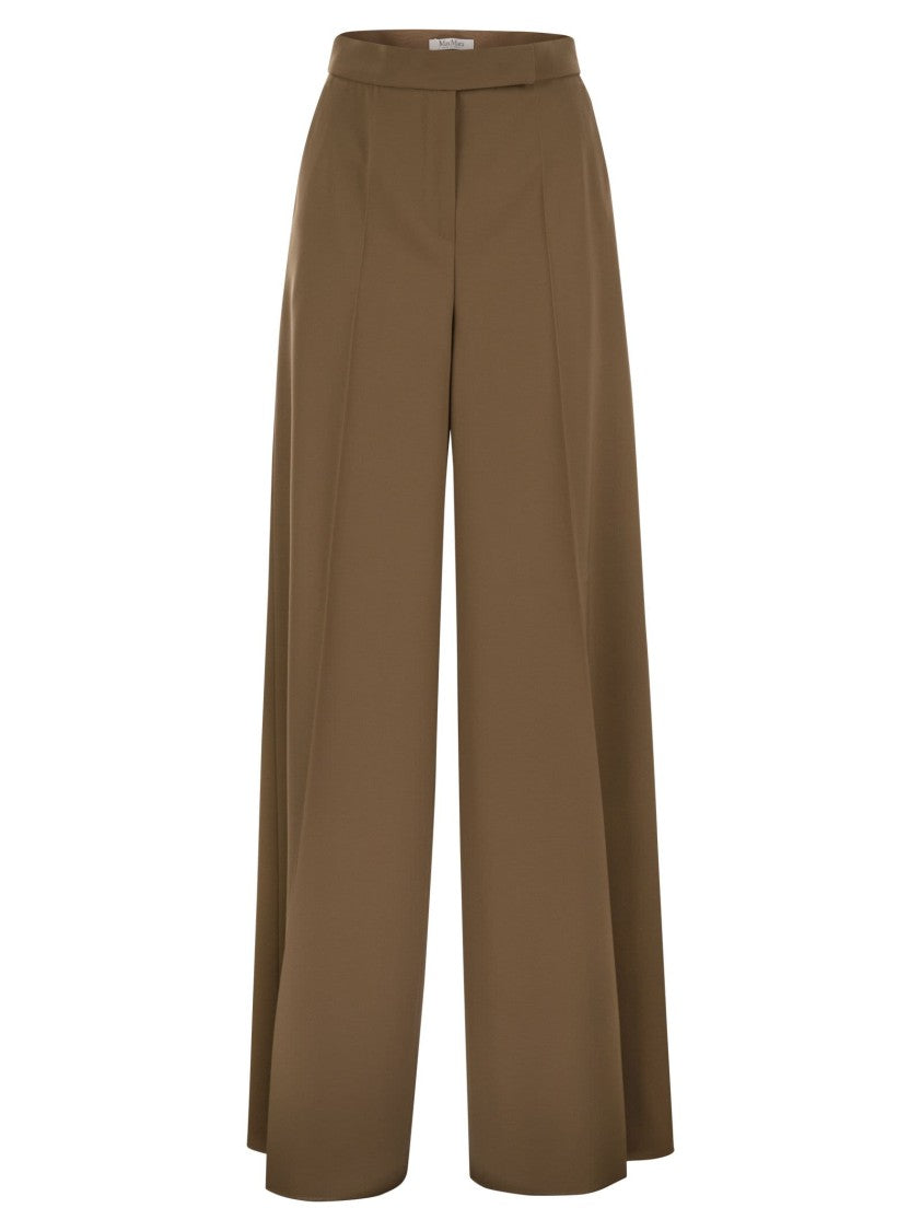 Max Mara Ninfa - Wool Gabardine Trousers