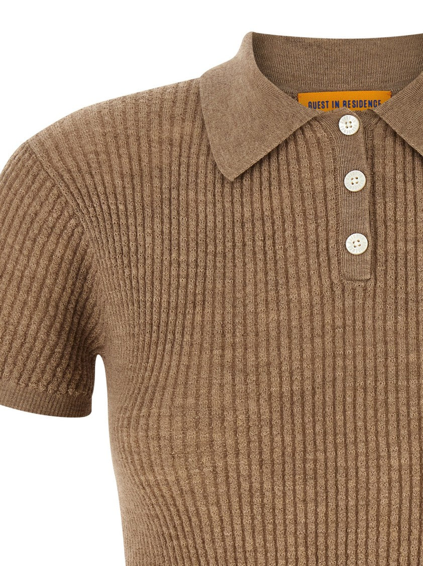 Guest In Residence 'Shrunken' Polo Shirt