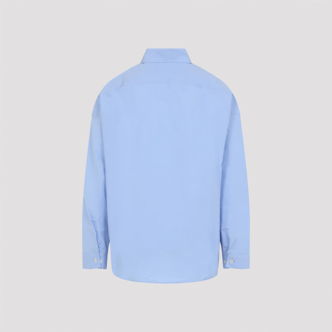 Marni Blue Cotton Shirt With Relaxed Fit