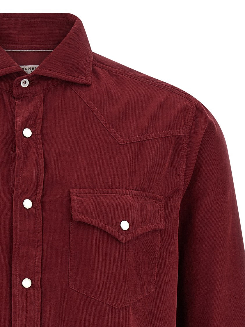 Brunello Cucinelli Corduroy Shirt