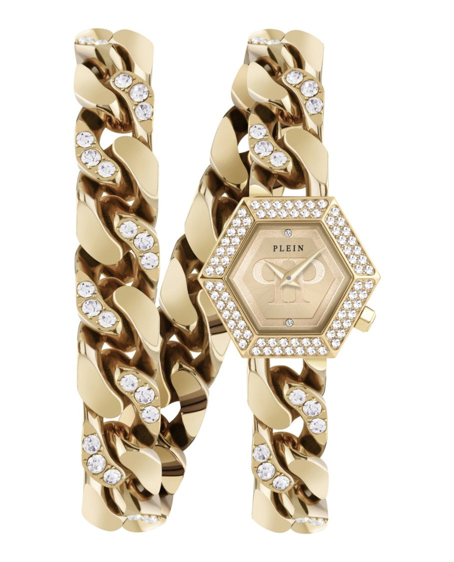 Philipp Plein The Hexagon Groumette Crystal Watch