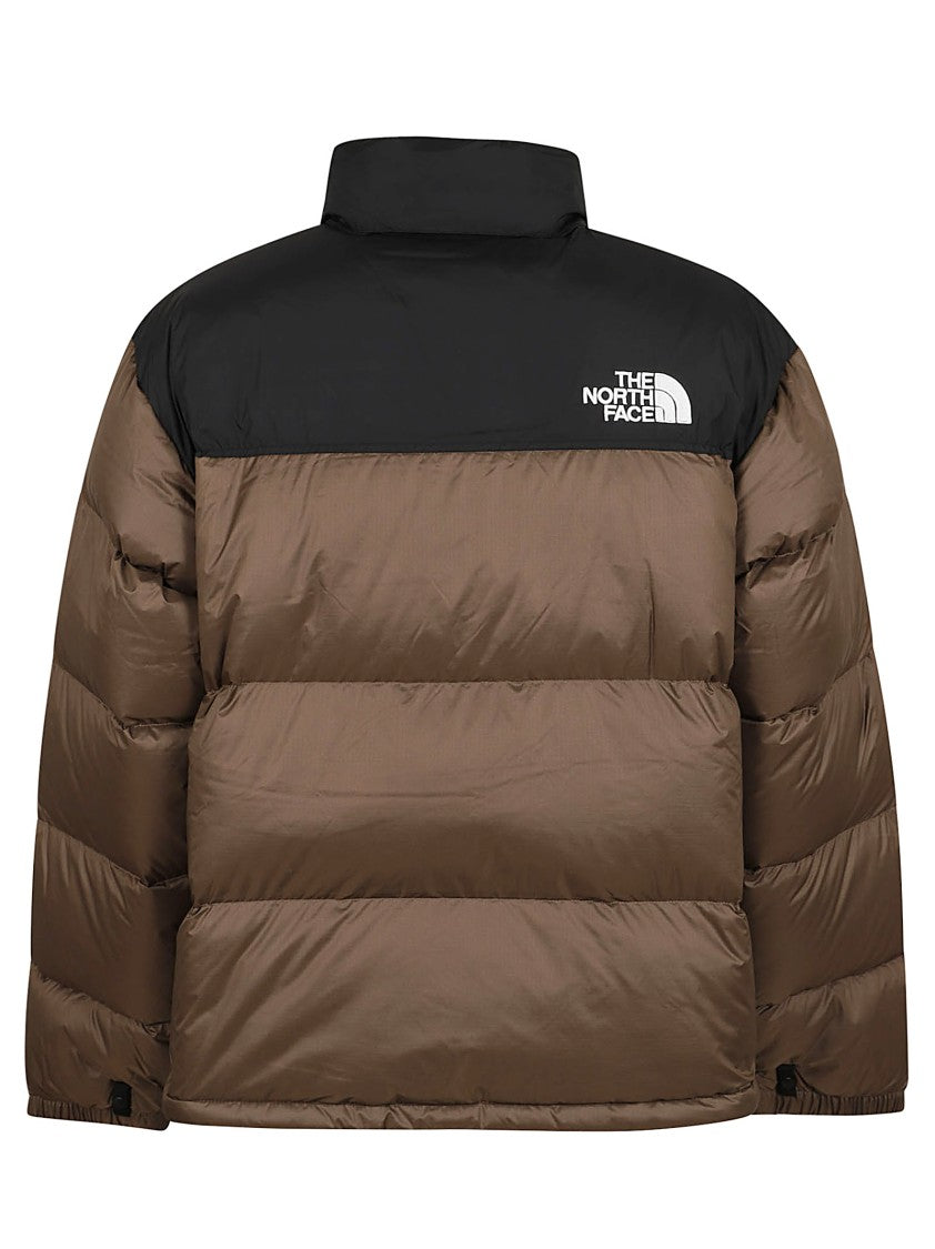 The North Face Brown Block Pattern Jacket