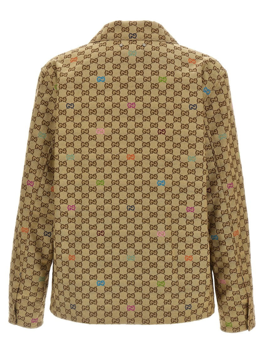 Gucci Multicolor Fil Coupe Jacket