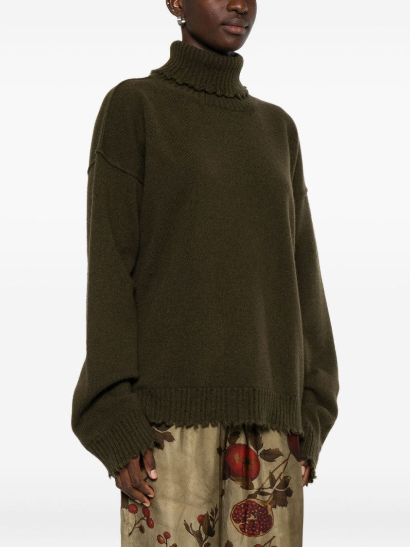 Uma Wang Relaxed Fit Cashmere Sweater